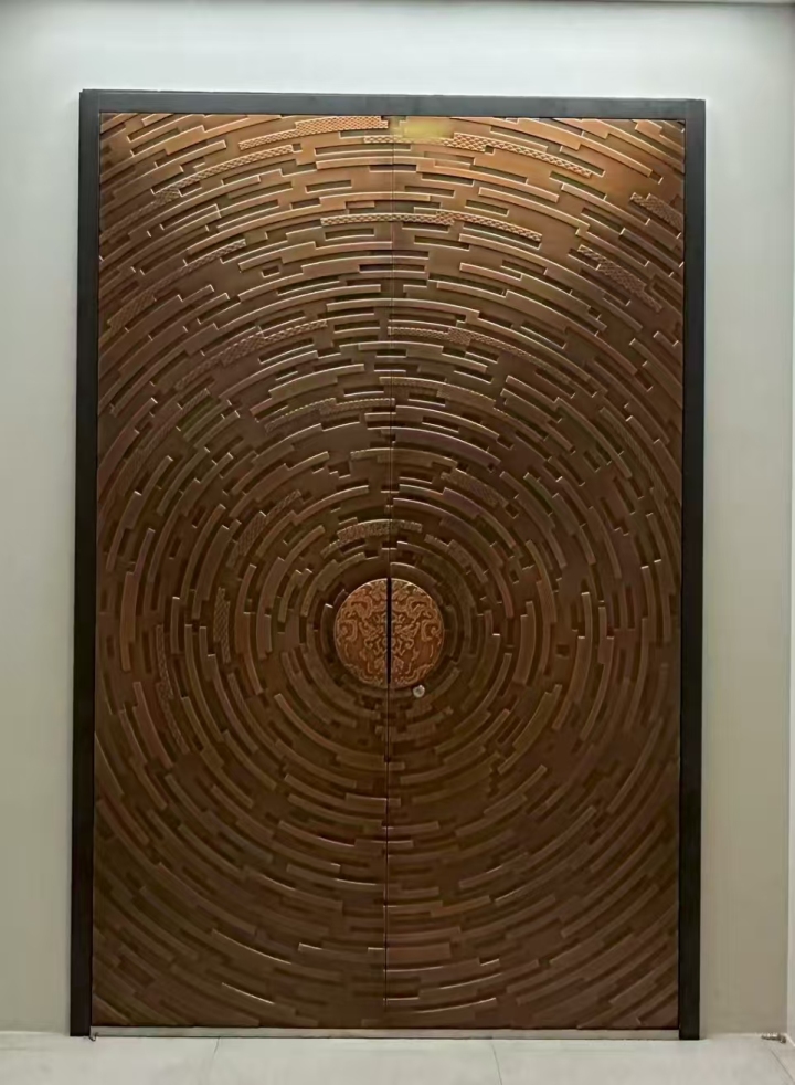 入户防盗门安装效果实景