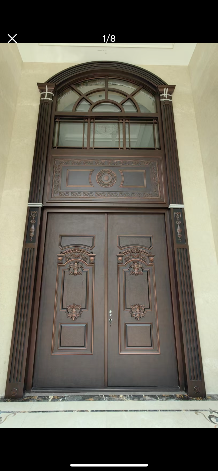 自建房大门工艺细节