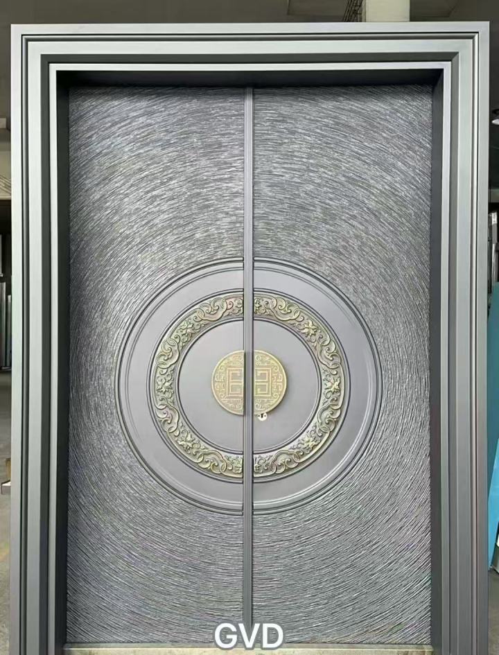 铸铝庭院门工艺细节