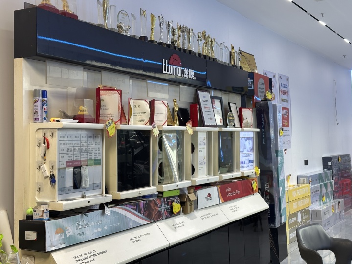 汽车贴膜效果展示