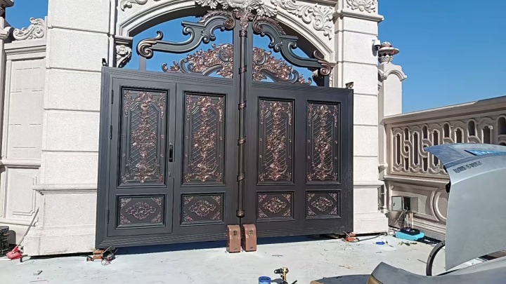 别墅大门外观展示