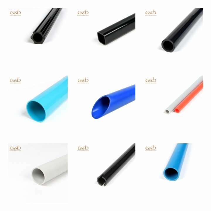 精密塑料挤出型材展示