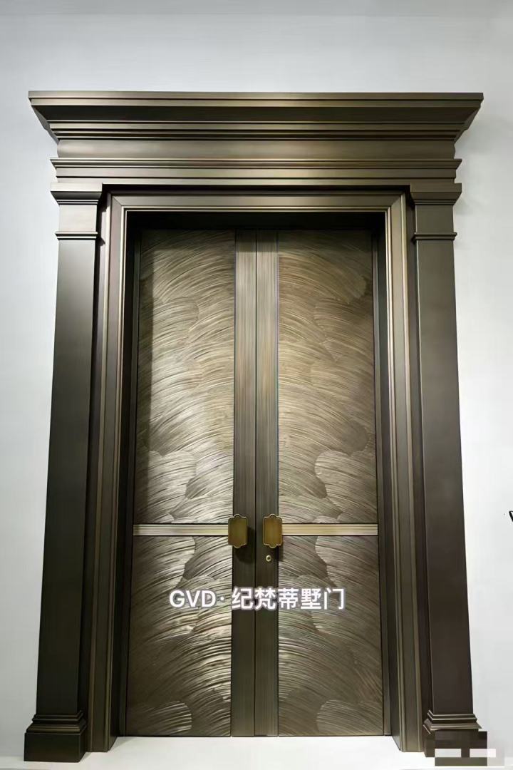 入户防盗门结构示意图