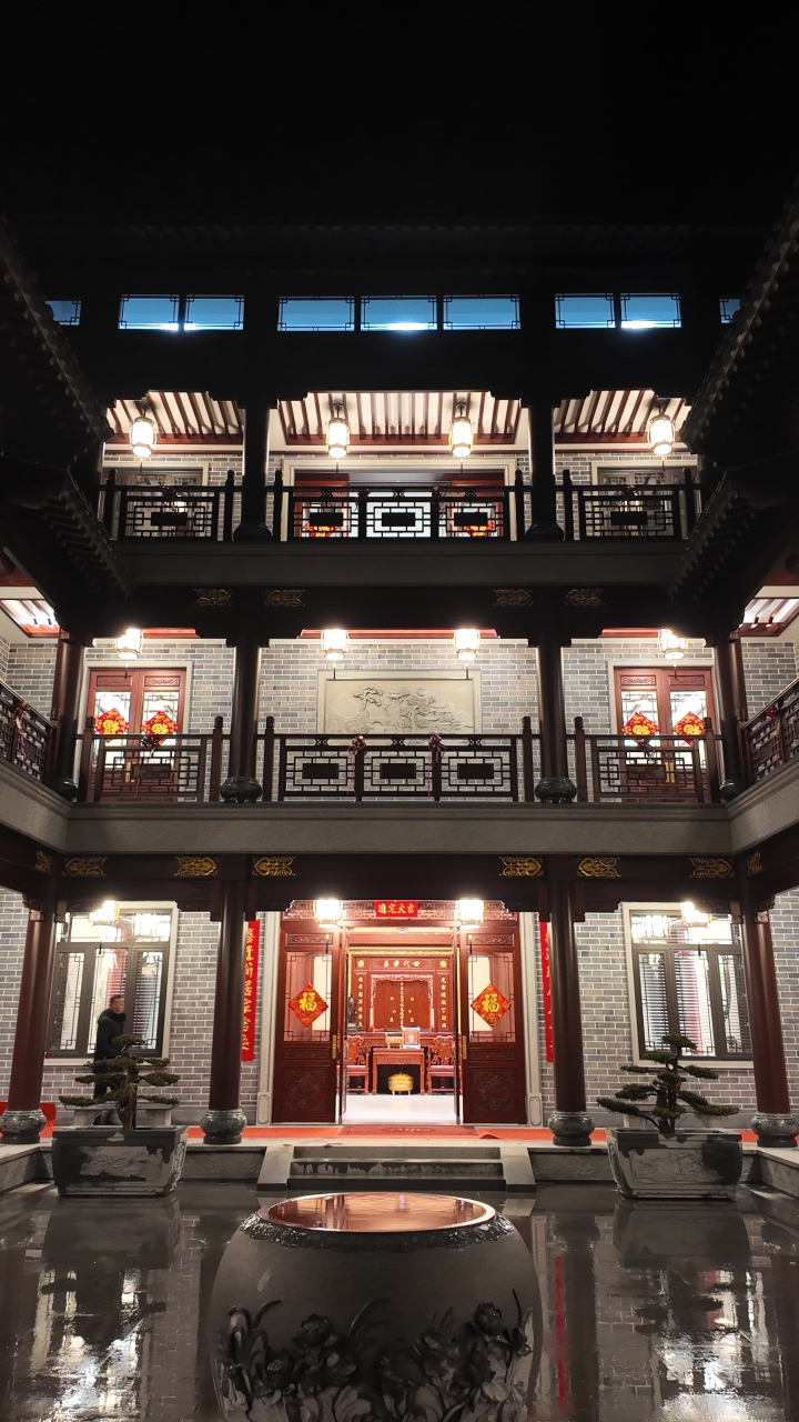 红木整装空间效果