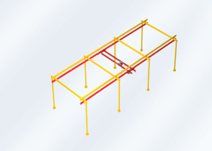 软索式平衡吊结构展示