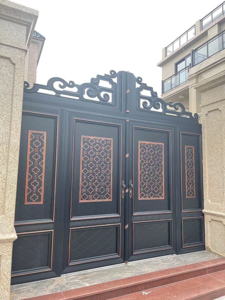 泉州门业安装与细节展示