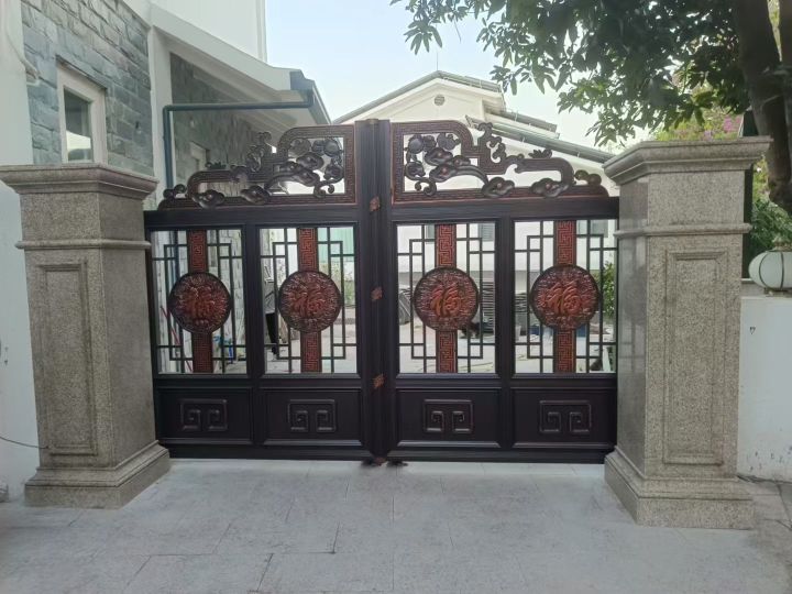 高端铸铝门细节工艺