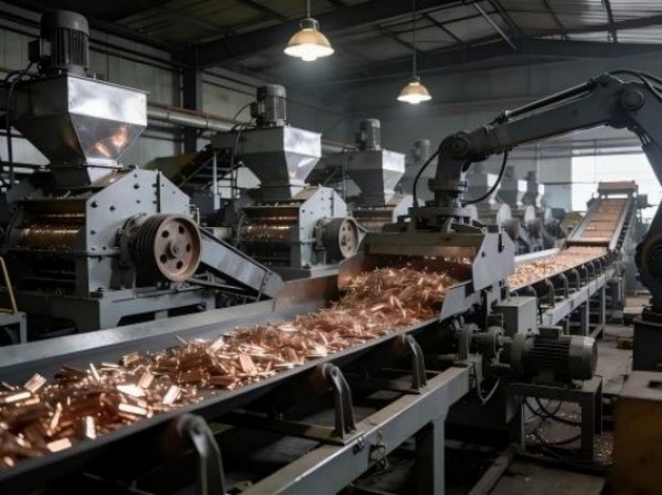 废铜回收加工生产线
