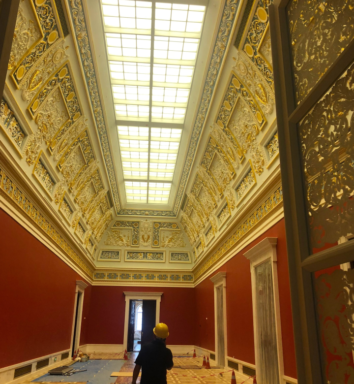 挪威木纹石材工程应用