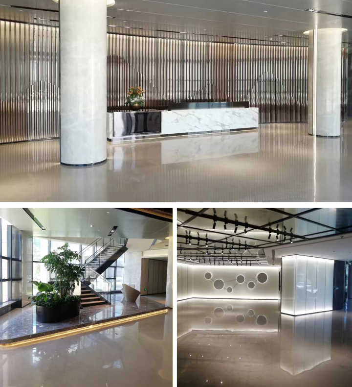 巴西木纹2大板仓库展示