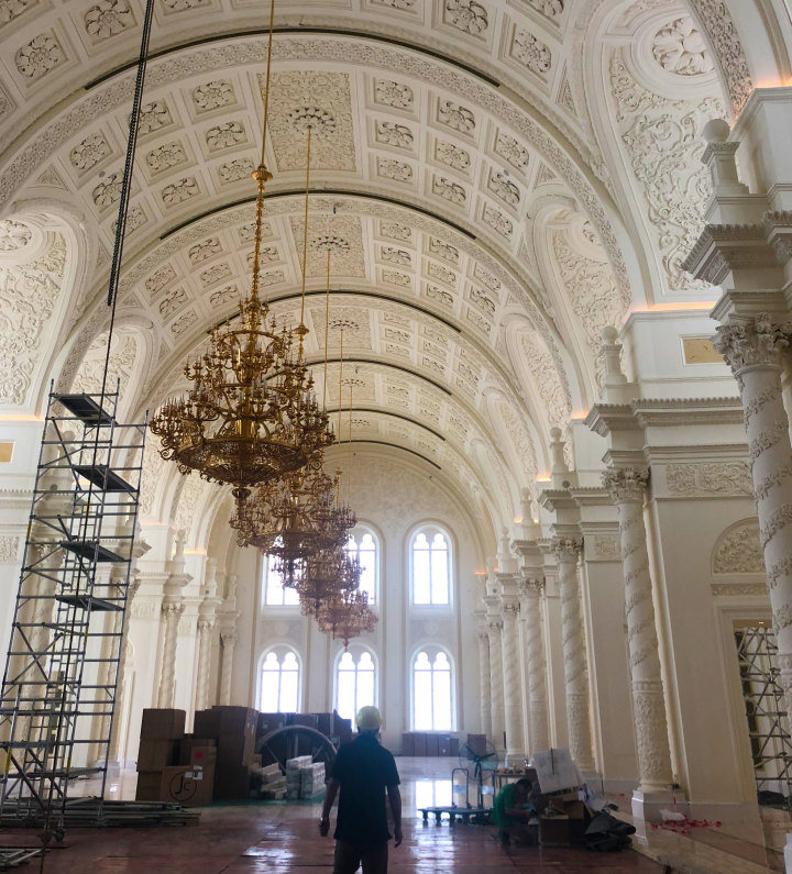 巴西木纹石材在高端酒店项目中的实际应用效果