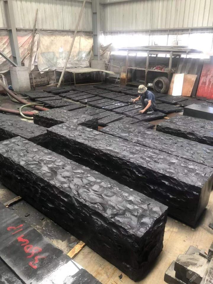 黑金砂菠萝面水景应用