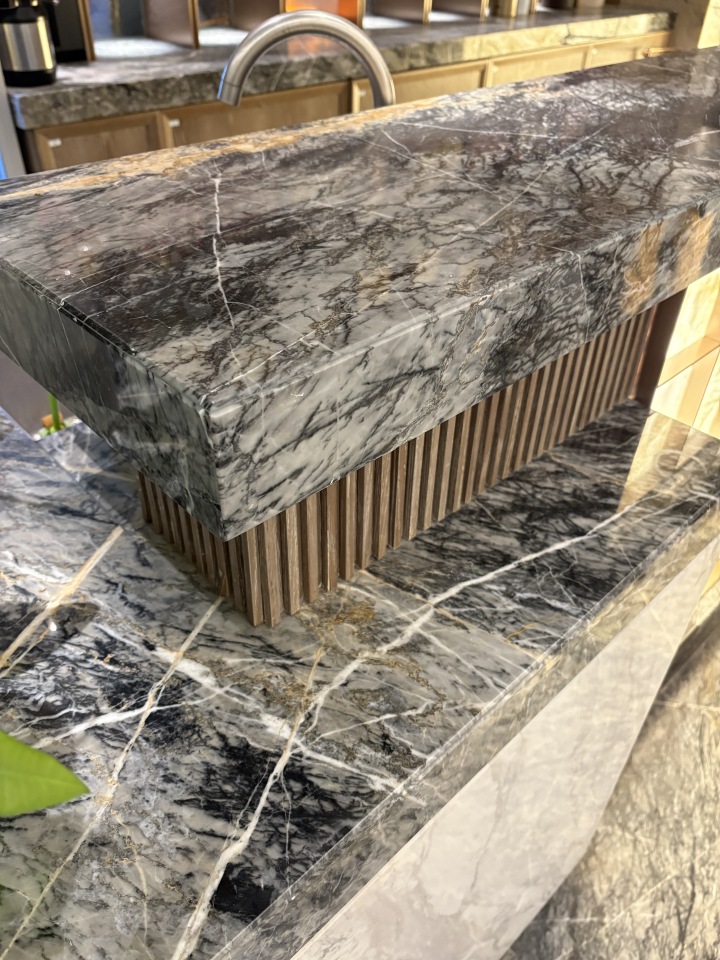 会所石材应用实景