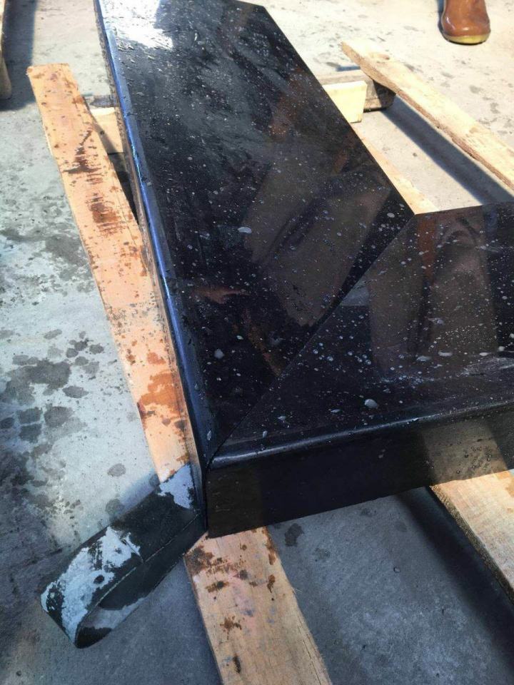 黑金砂踏步应用效果图