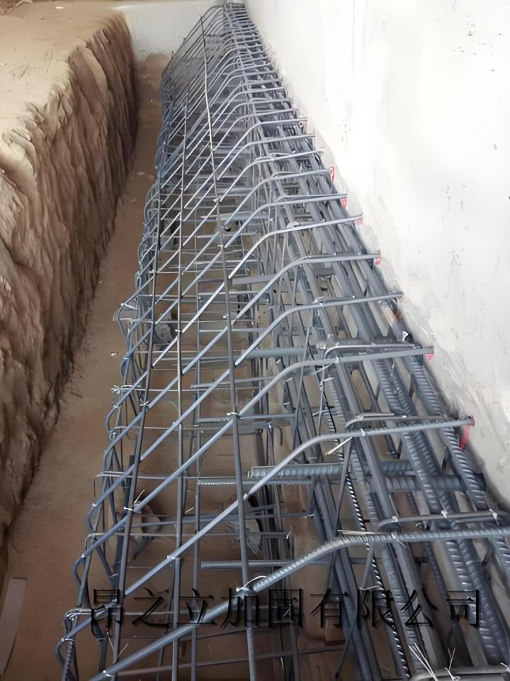 基础加固施工现场