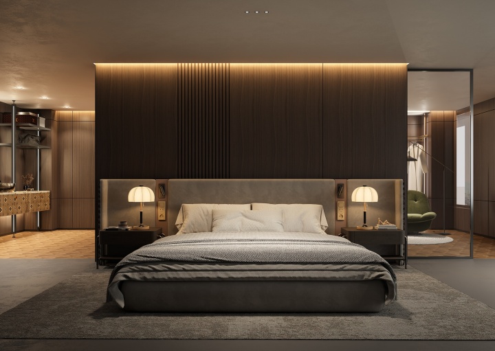 全屋高定最终落地效果