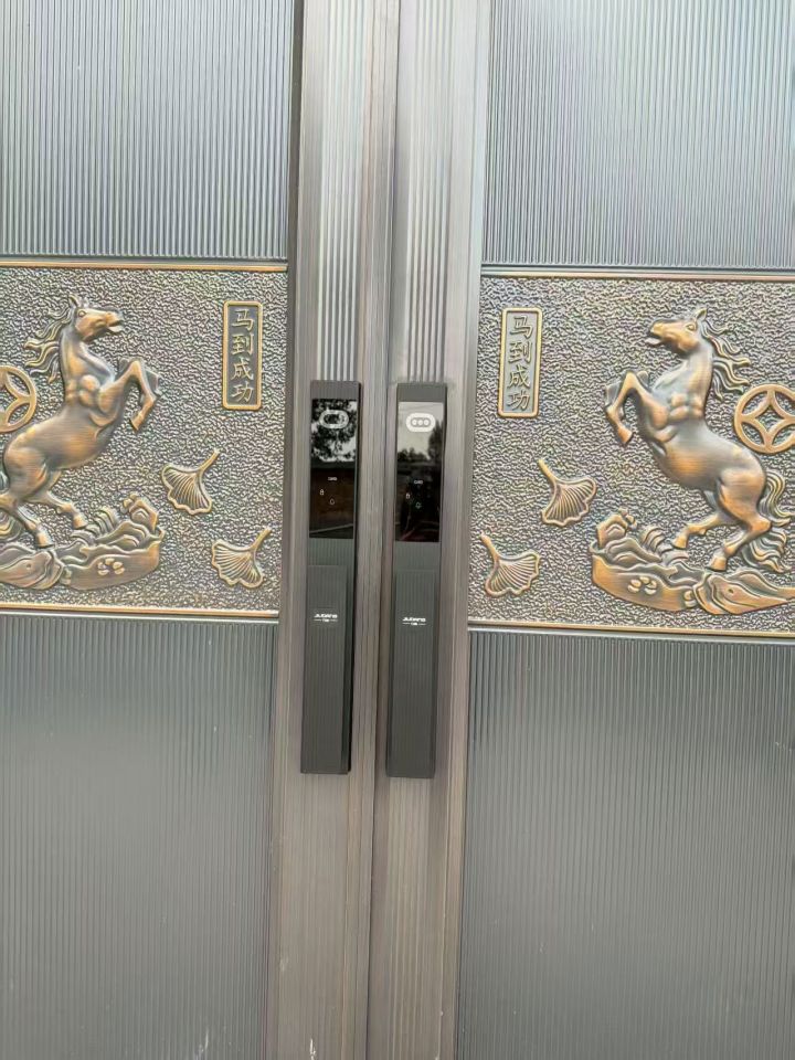 家用智能锁核心技术示意图