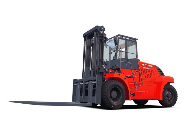 现代化叉车生产线