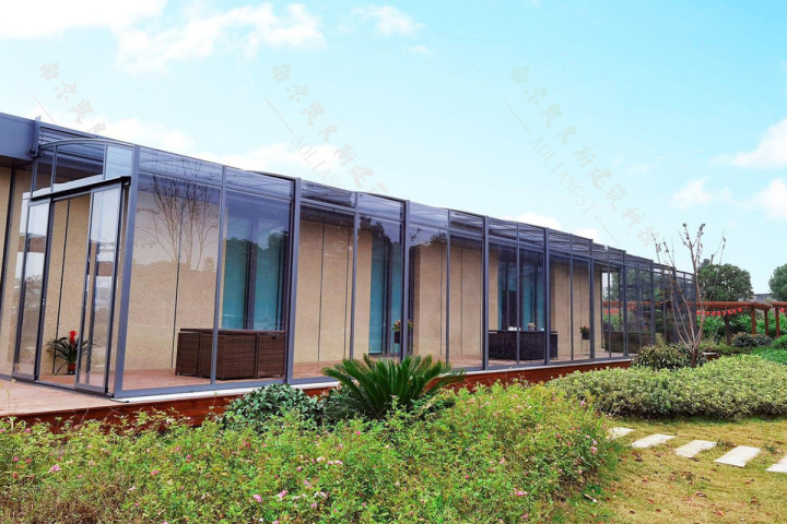 别墅移动阳光房实景案例