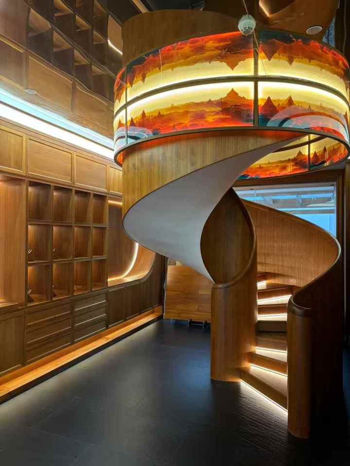 缅甸柚木成品展示