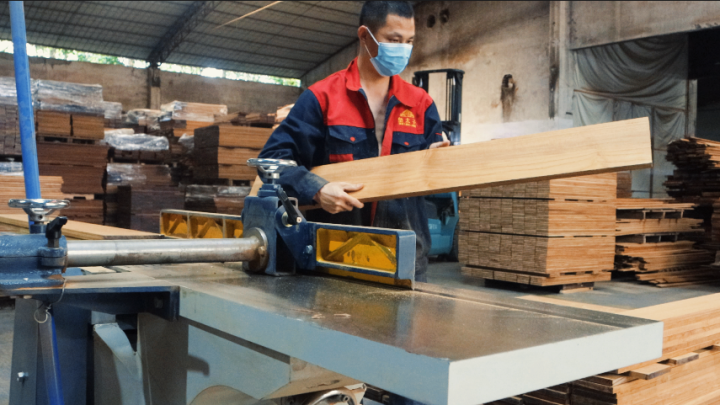 缅甸柚木家居应用