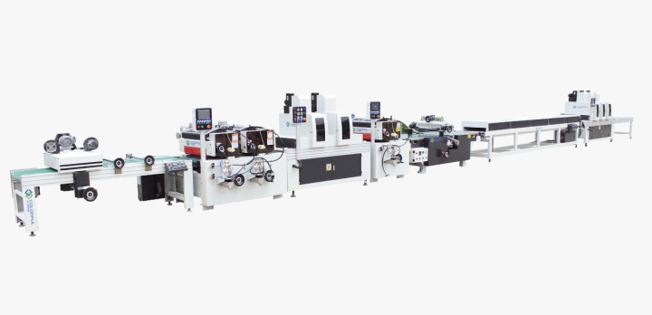 涂胶机生产线应用示意图