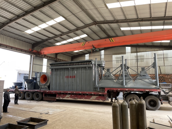 脉冲除尘器内部结构展示