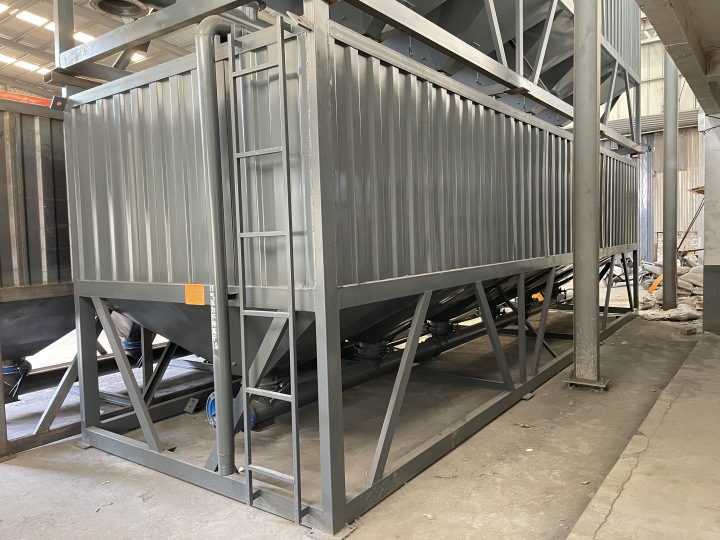 水泥仓外观结构示意图