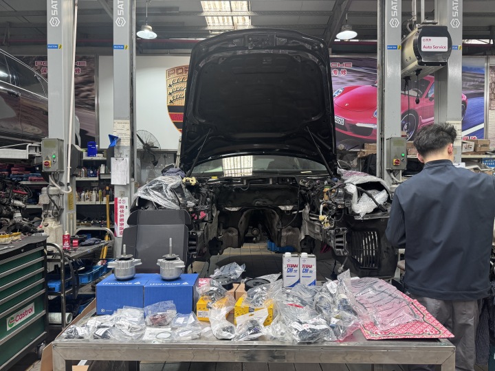 全车整备服务现场