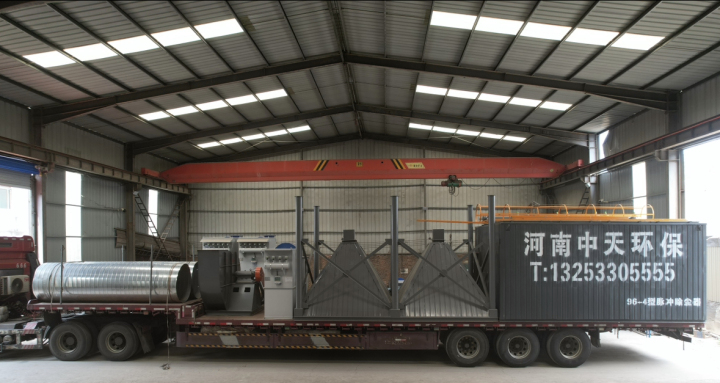 脉冲除尘器工作原理示意图