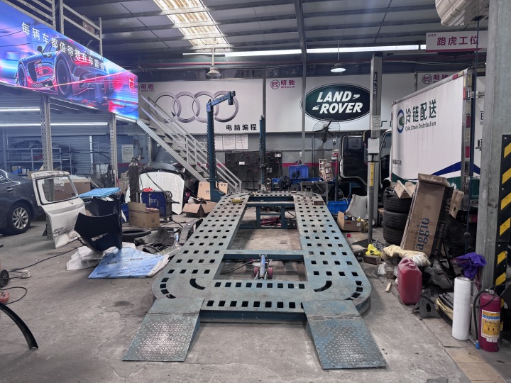 明驰汽车服务专业维修车间一览