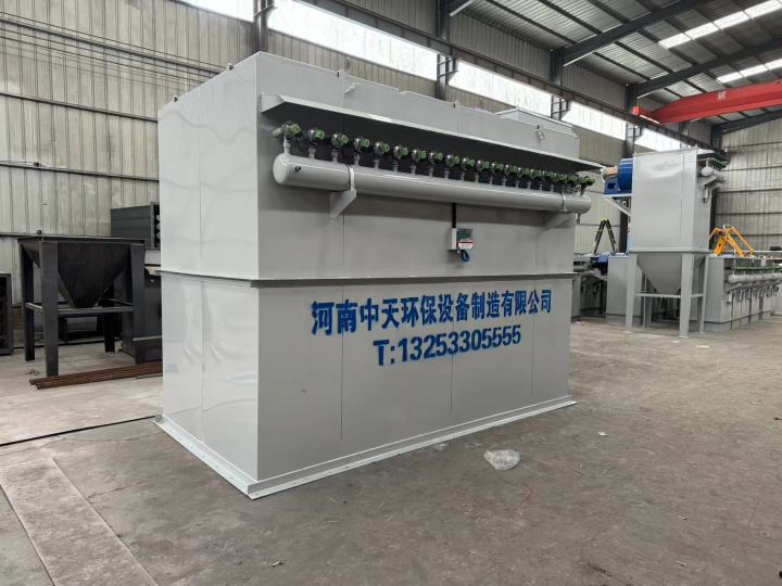 脉冲除尘器工作原理示意图