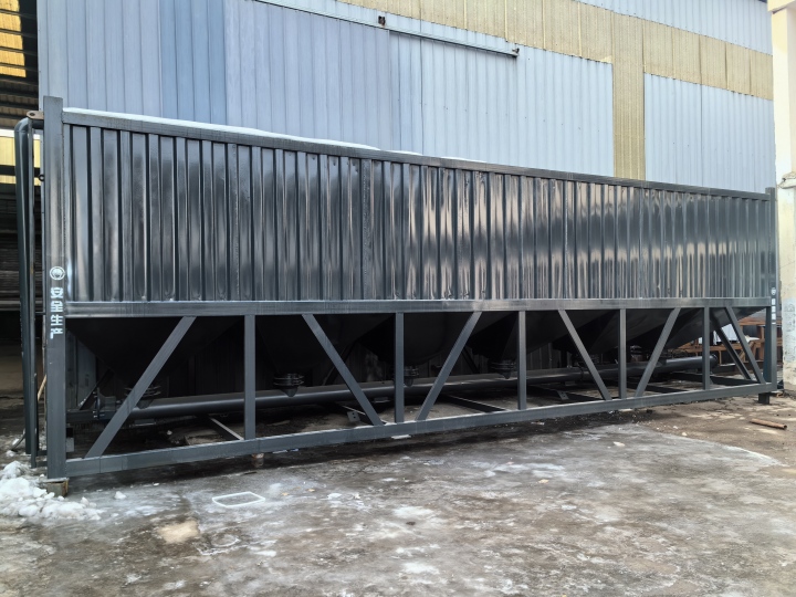 水泥仓内部除尘系统工作示意图