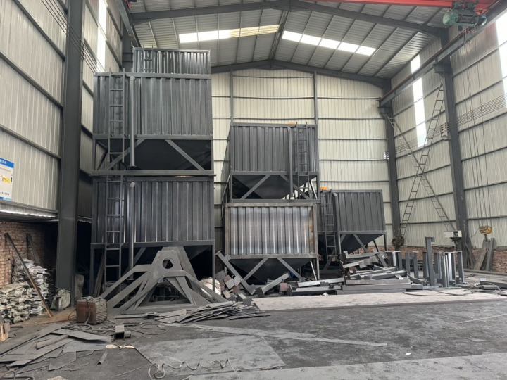 水泥仓安装应用现场