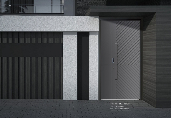 九太子铜门外观展示