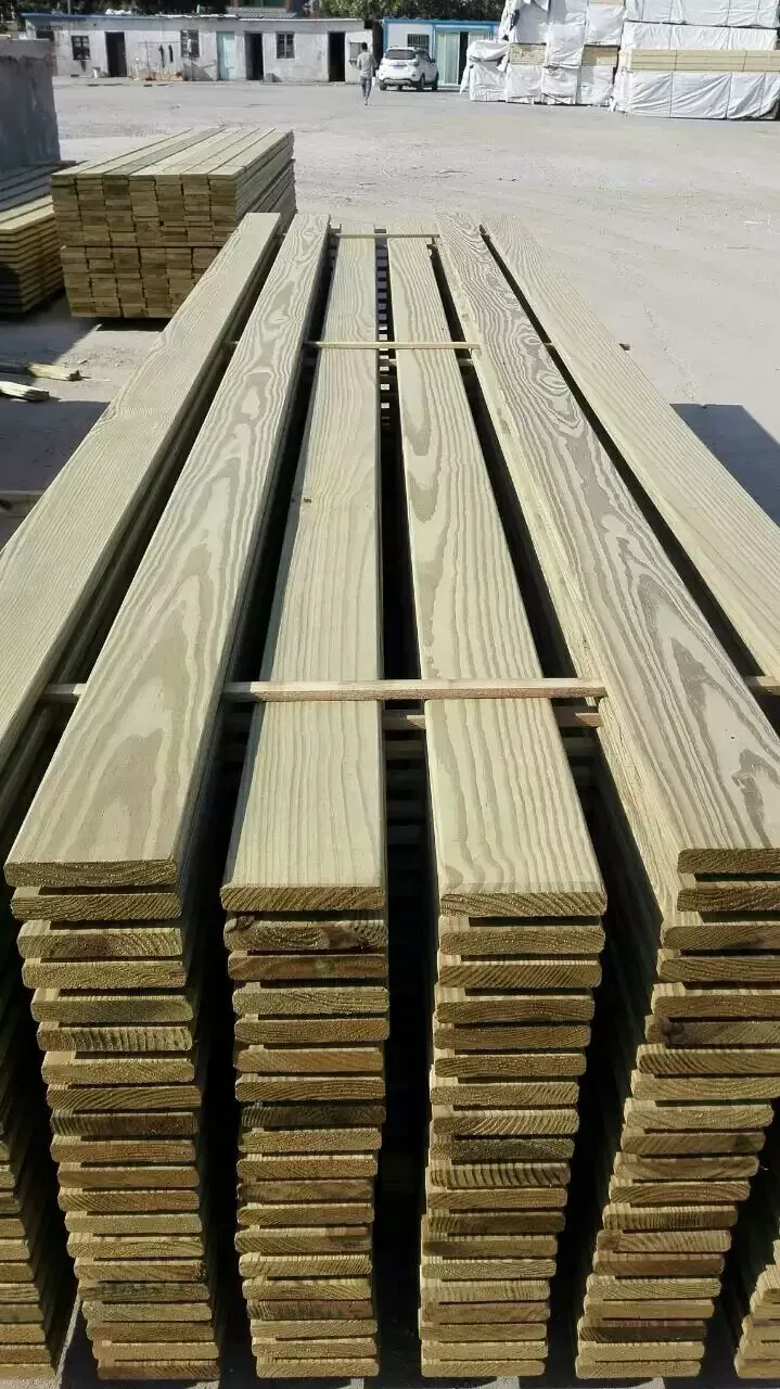 防腐木生产工艺示意图