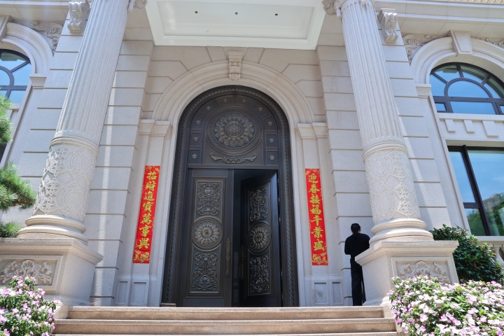 铜门产品工艺细节展示