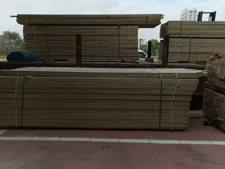 各类防腐木应用实景图