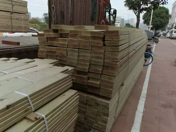 防腐木工程案例展示