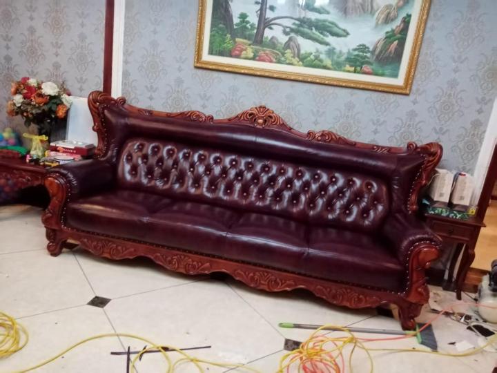 修复后沙发实景