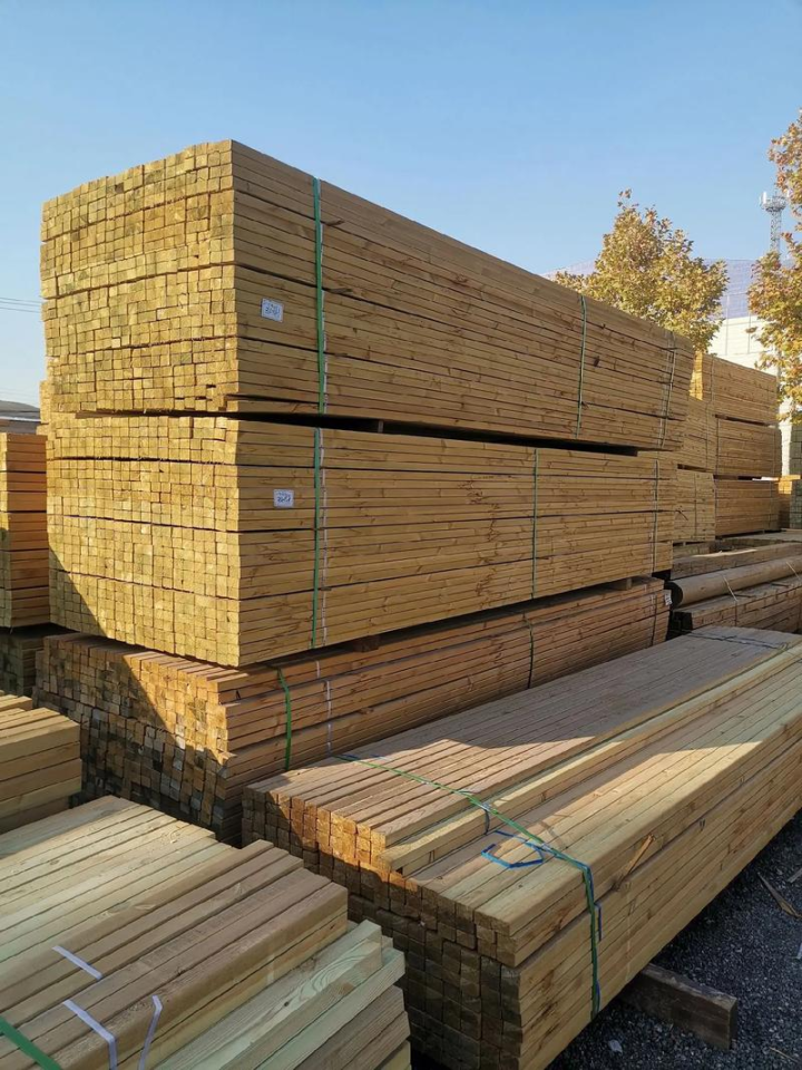 防腐木工程案例实拍