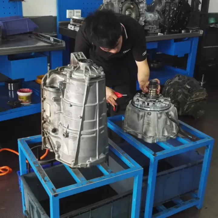 变速箱循环换油设备工作示意