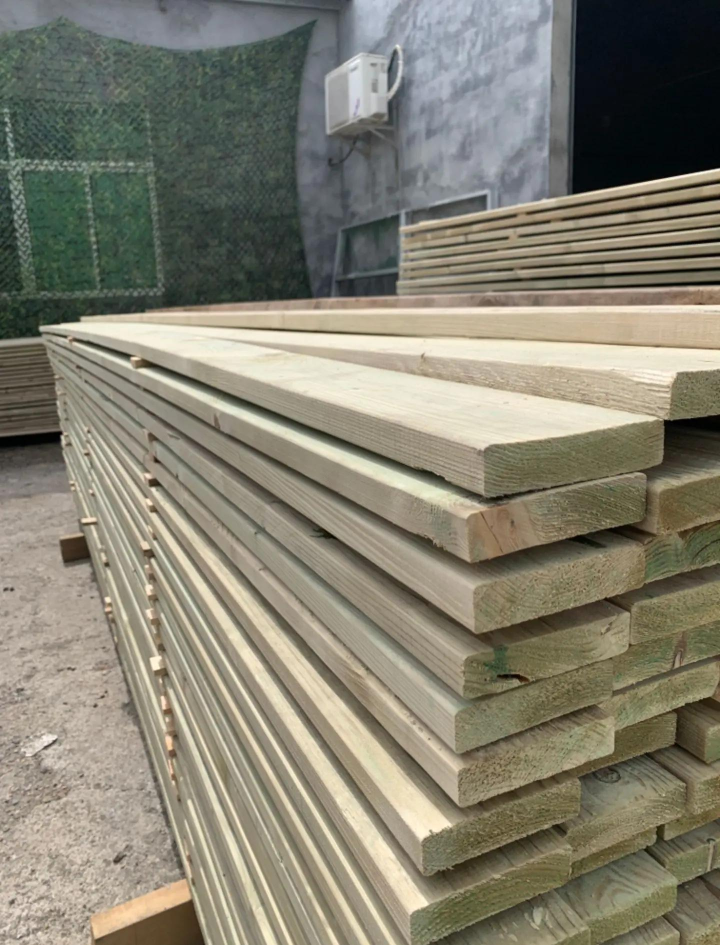 防腐木工程案例实景