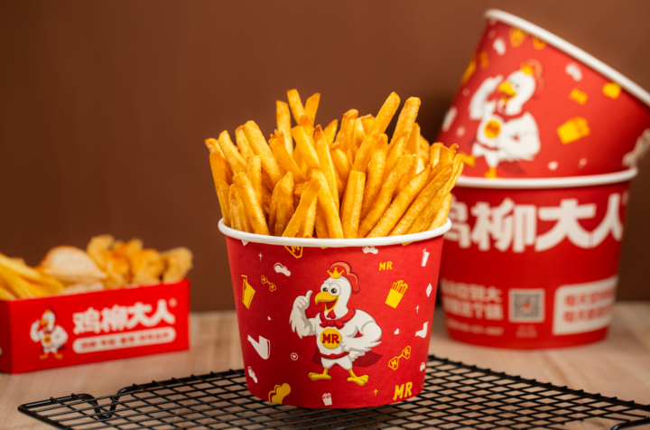 鸡柳大人旗舰店案例