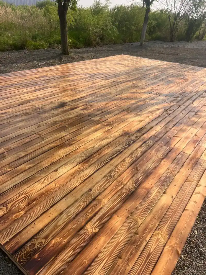 防腐木户外应用实景