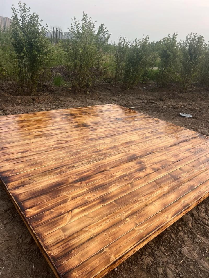 防腐木户外应用效果图