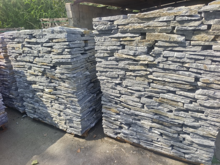 青石板园林铺装效果