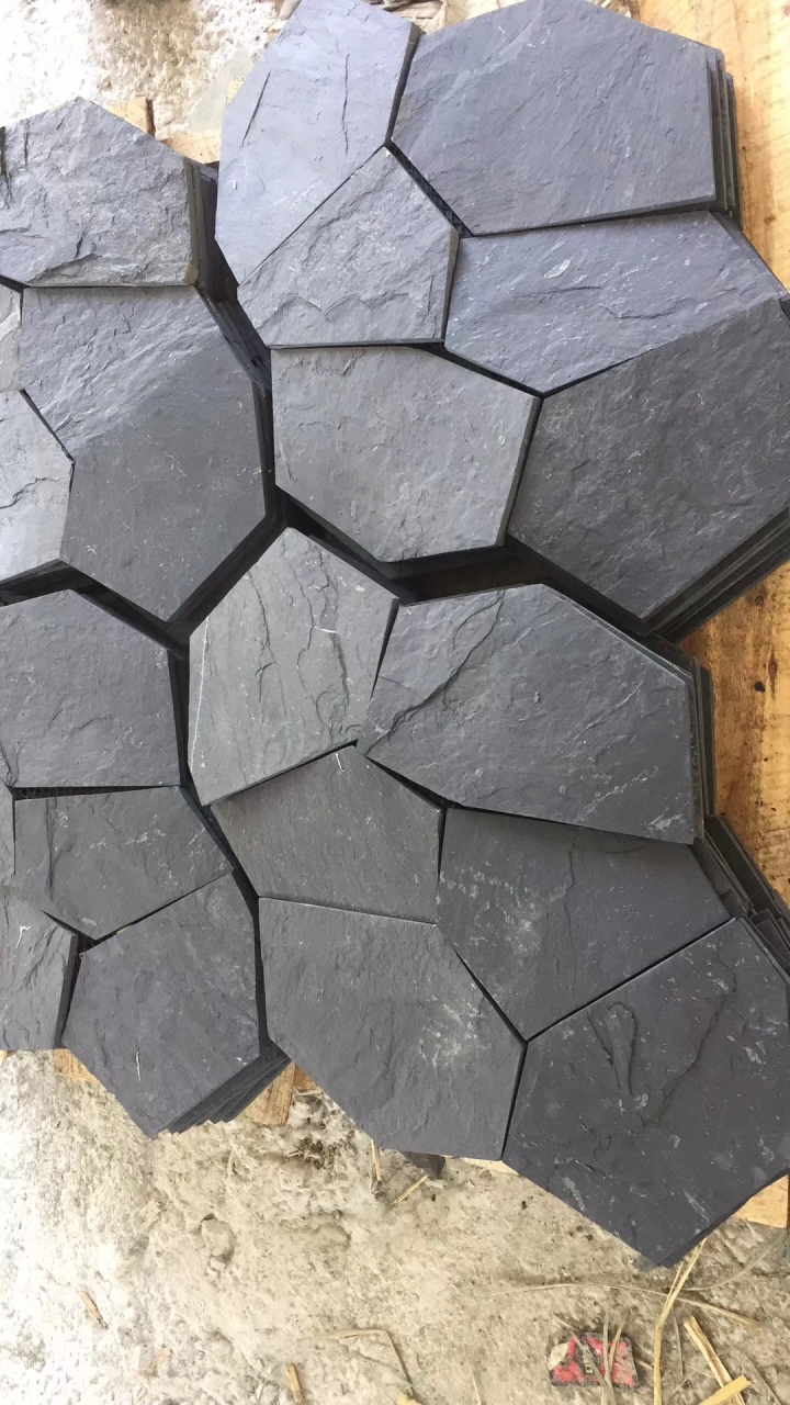 青石板加工细节