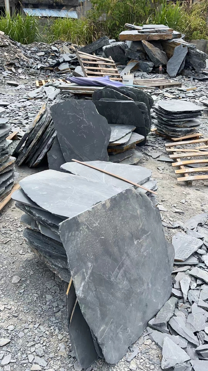 青石板加工工艺展示