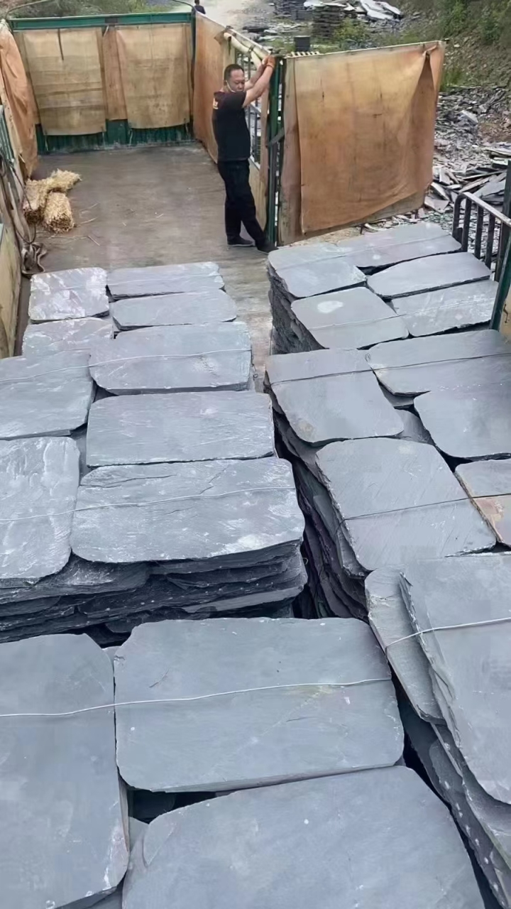 青石板自然纹理展示